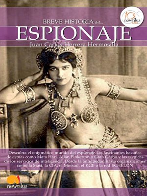 cover image of Breve historia del espionaje
